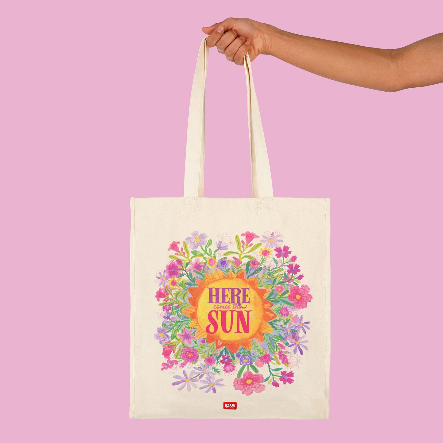 COTTON BAG - TOTE BAG - SUNFLOWER / PACK DE 3