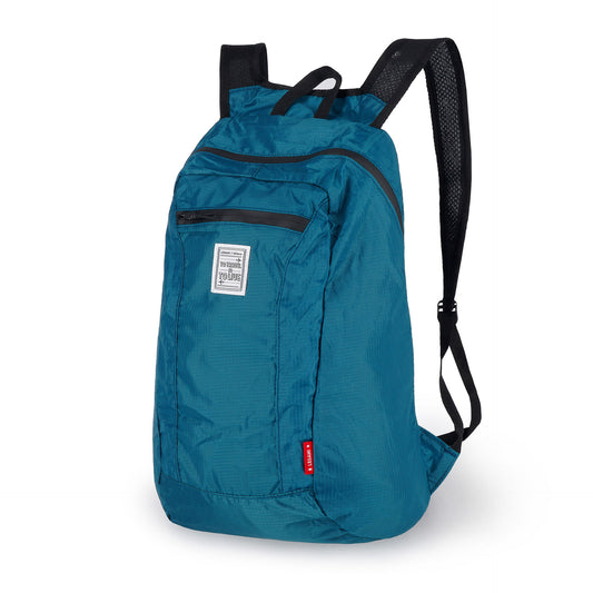 FOLDABLE BACKPACK - PETROL BLUE / PACK DE 4