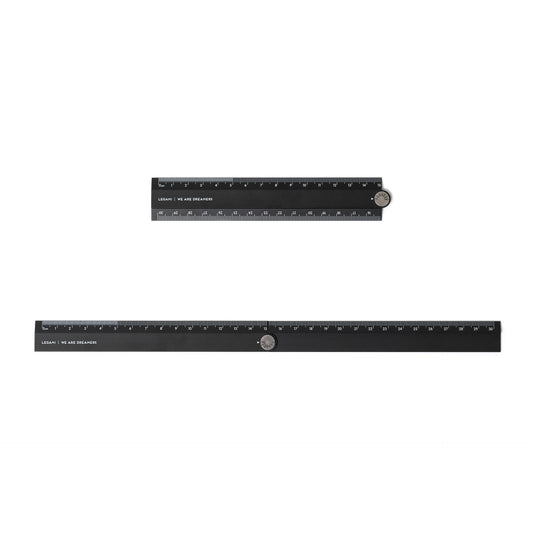 RULER - FOLDING RULER - BLACK / PACK DE 20