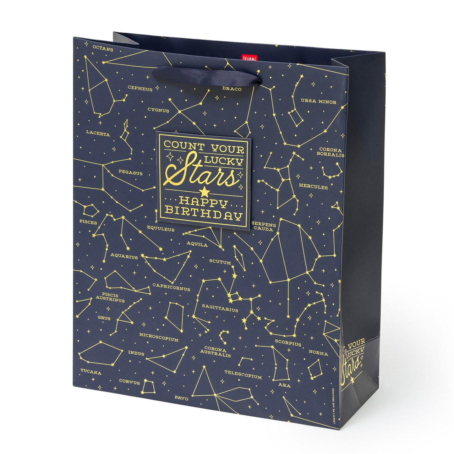 GIFT BAG - LARGE - STARS / PACK DE 3