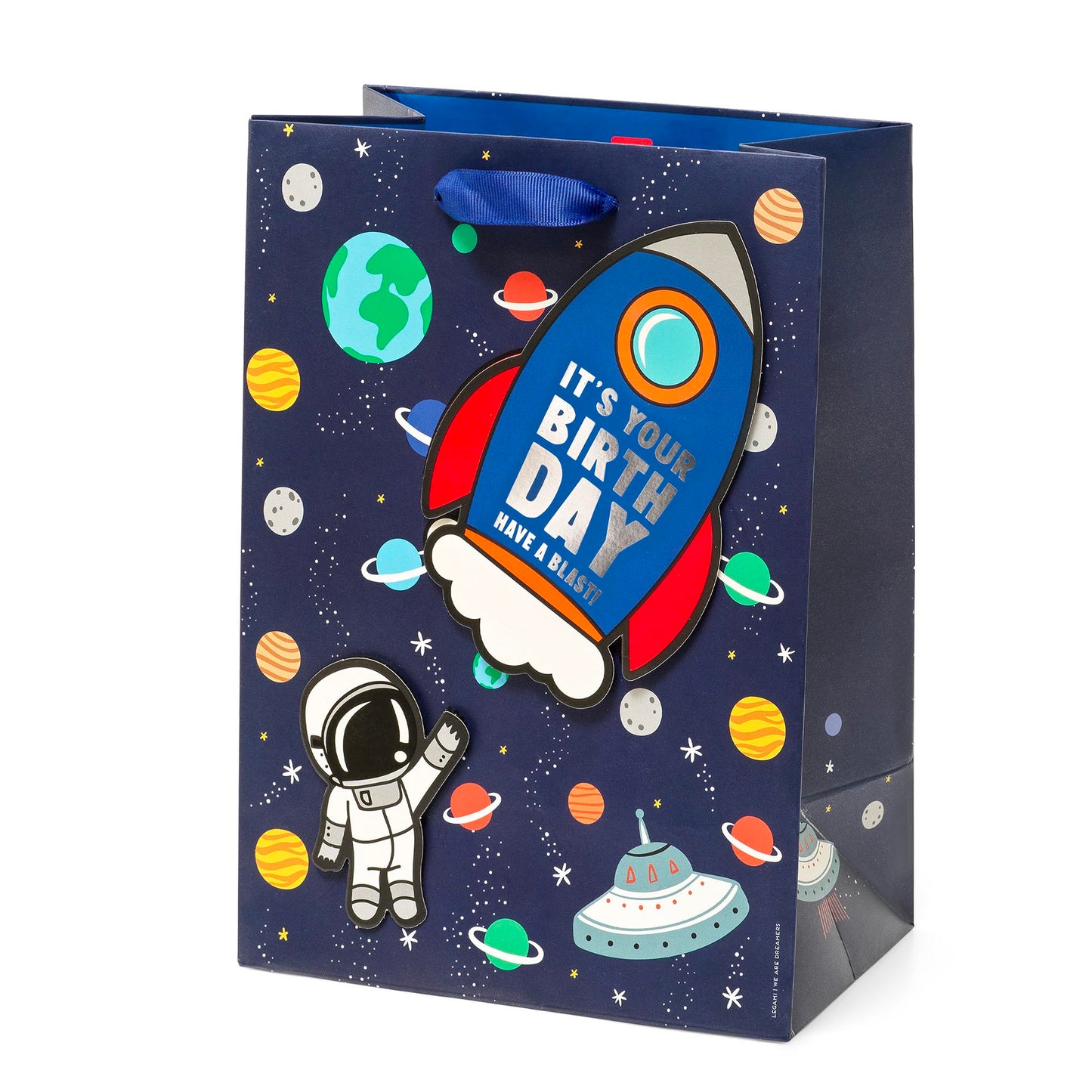 GIFT BAG - MEDIUM - SPACE / PACK DE 3