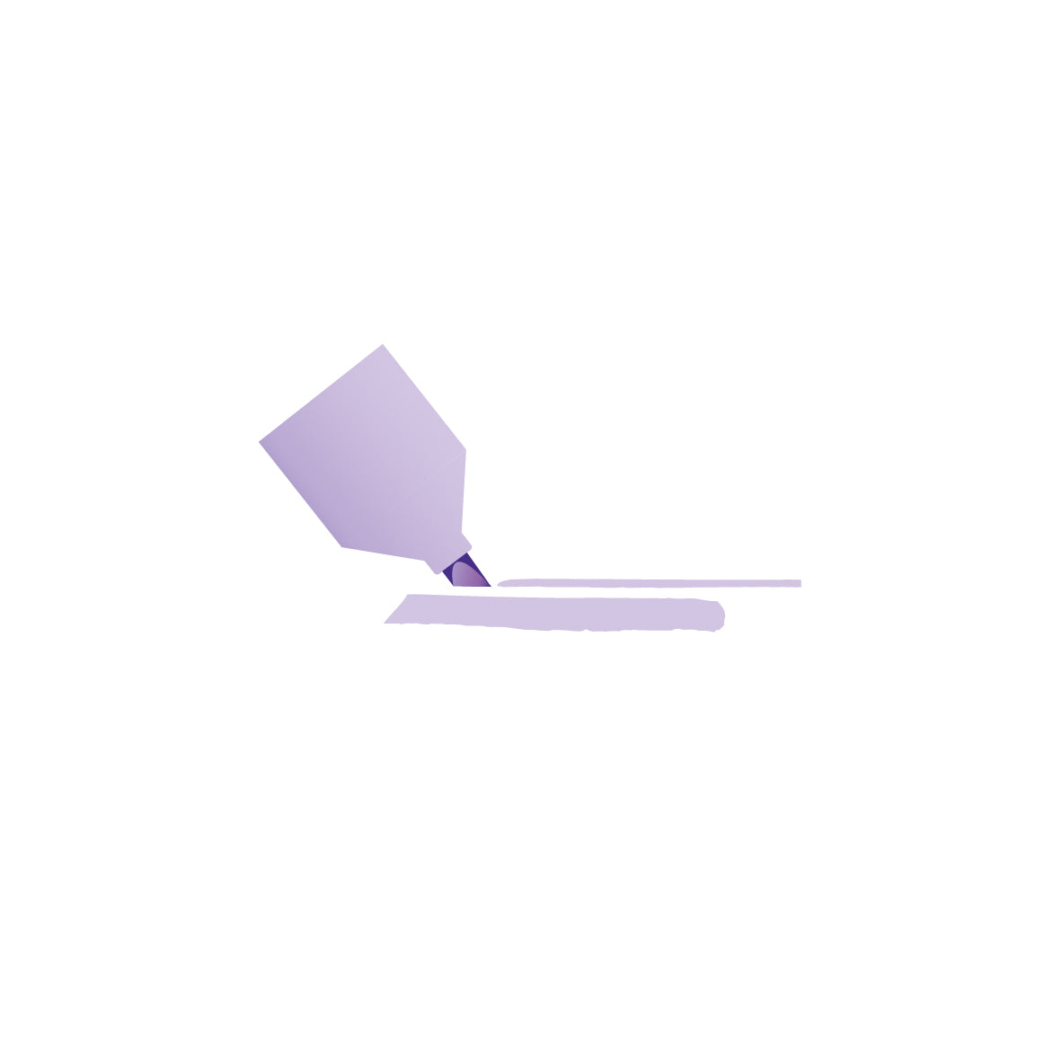 SET OF 6 MINI HIGHLIGHTERS - CARRATE TEAM - CARROT / PACK DE 6