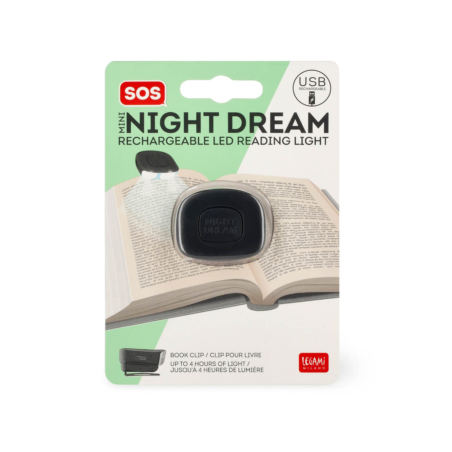 LED READING LIGHT - MINI NIGHT DREAM / PACK DE 10