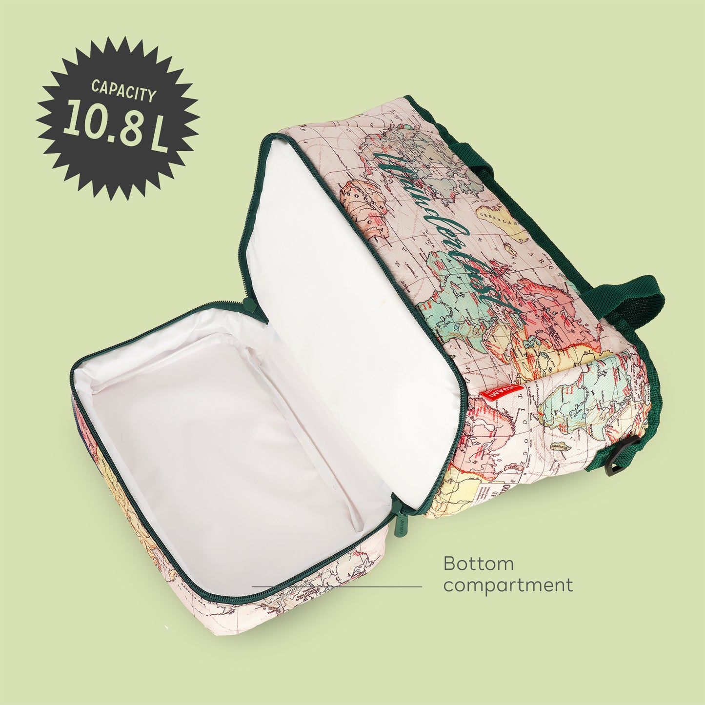 LUNCH BAG 10.8 L - TRAVEL / PACK DE 2