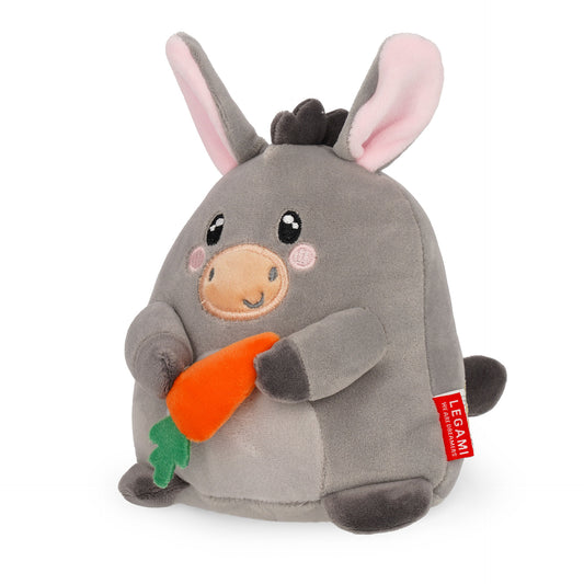 PLUSH - SUPER SOFT! - MINI - DONKEY / PACK DE 4