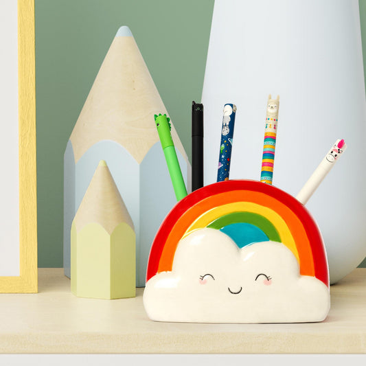 CERAMIC PEN HOLDER - DESK FRIENDS
- RAINBOW / PACK DE 2