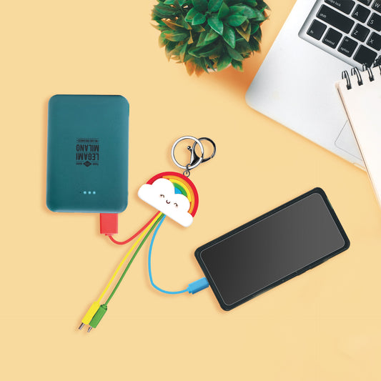 POWER BANK - SUPERCHARGE_5000mAh - PETROL BLUE / PACK DE 2