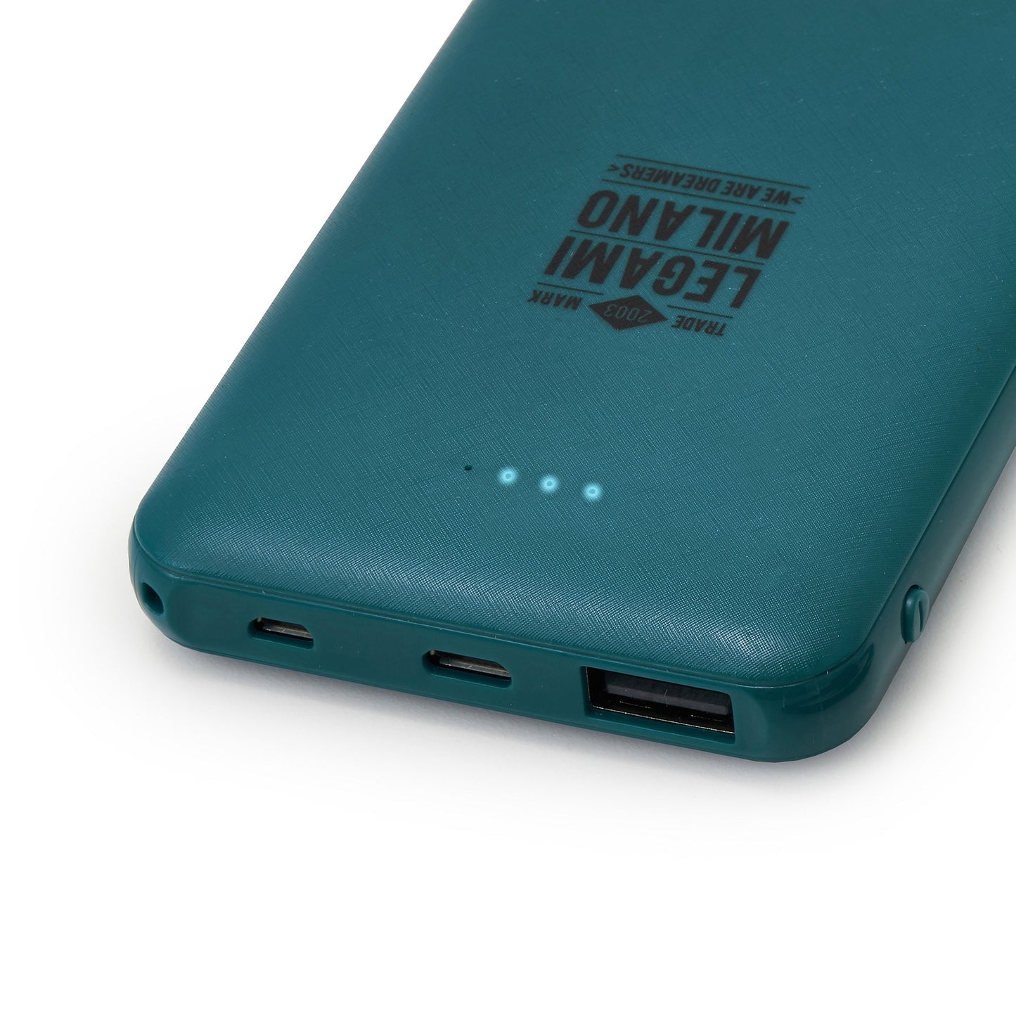 POWER BANK - SUPERCHARGE_5000mAh - PETROL BLUE / PACK DE 2