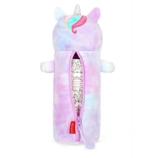 PLUSH PENCIL CASE - UNICORN / PACK DE 4