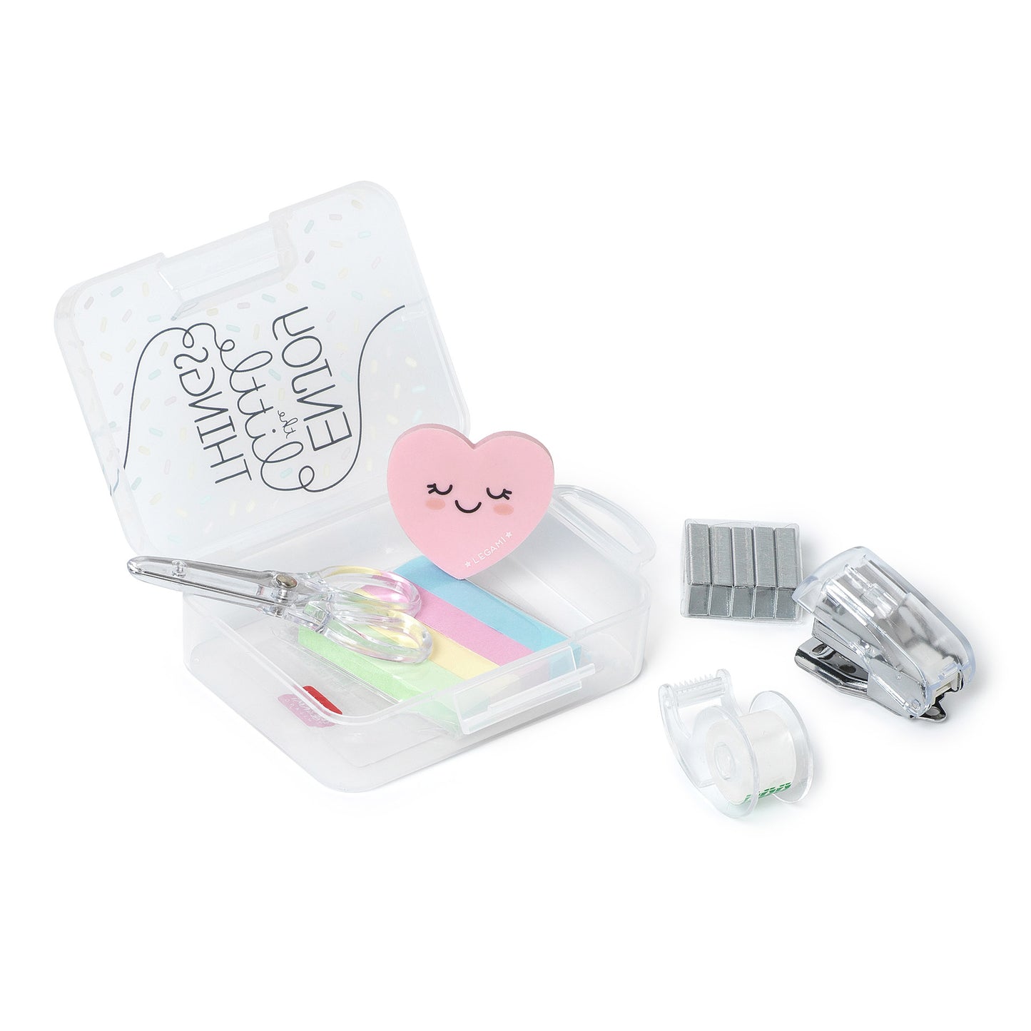 MINI STATIONERY SET - RECTANGULAR / PACK DE 6