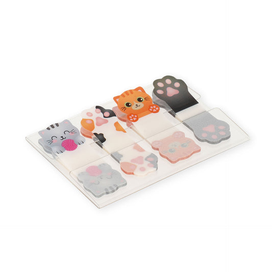 ADHESIVE PAGEMARKERS - KEEP IN MIND - KITTY / PACK DE 12