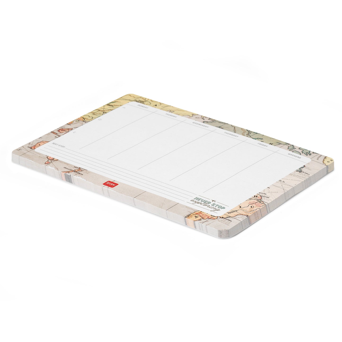 PAPER MOUSEPAD & NOTEPAD - SMART NOTES - TRAVEL / PACK DE 2