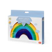 HEAT PACK WITH LINSEED - WARM CUDDLES - RAINBOW / PACK DE 2