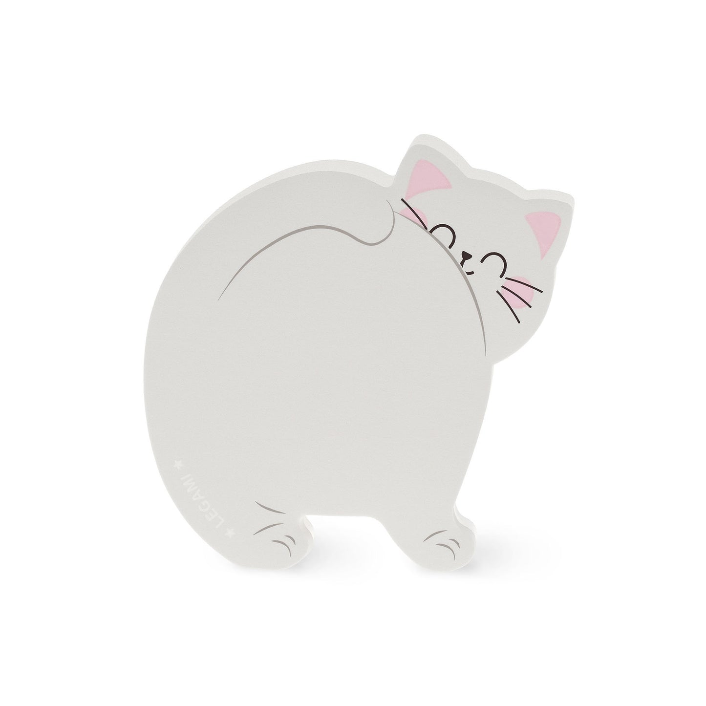 ADHESIVE NOTEPAD - LOVELY NOTES - KITTY / PACK DE 12