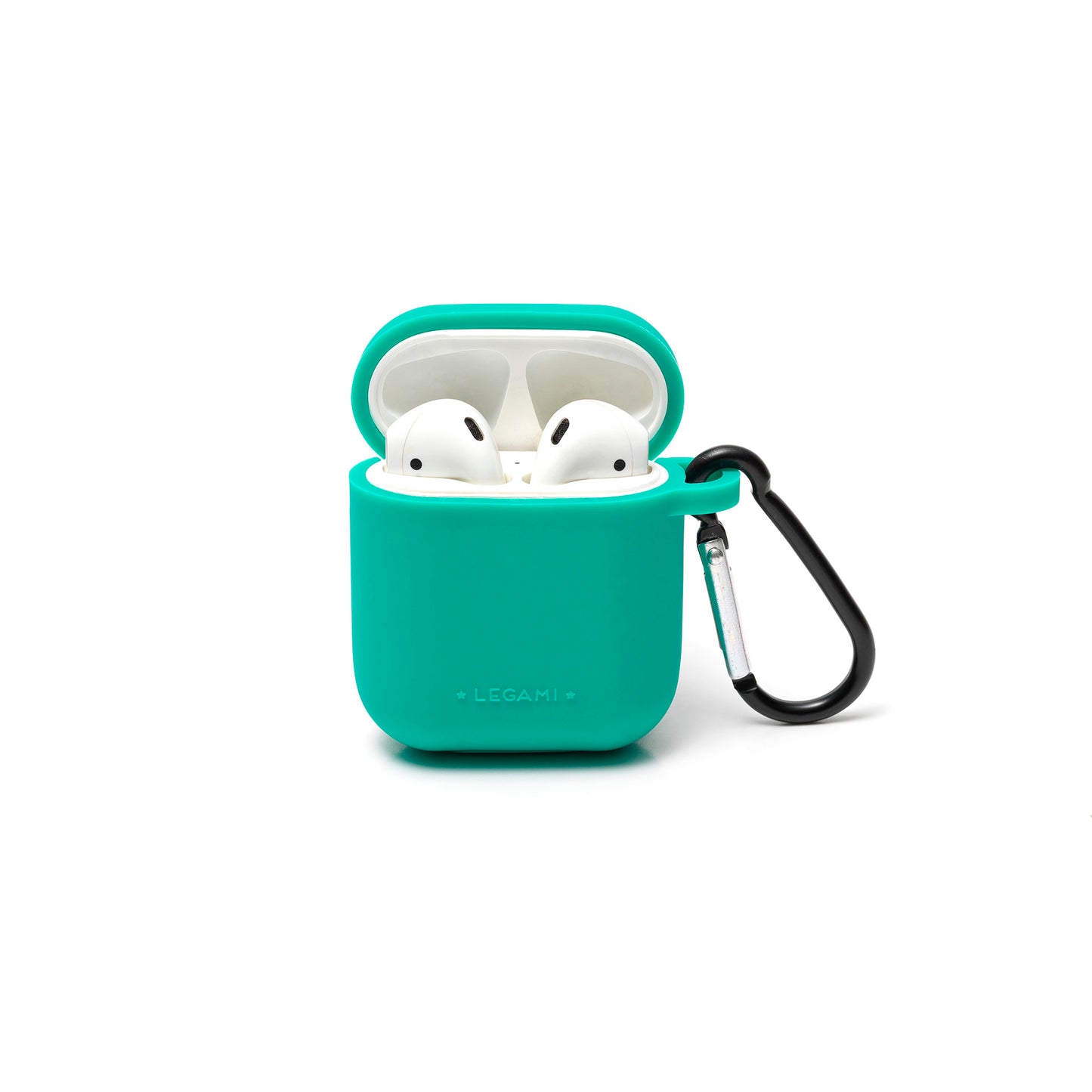 CASE AND CORD SET FOR AIRPODS - AIR 'N GO - TURQUOISE / PACK DE 6