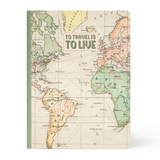 LINED NOTEBOOK - QUADERNO - LARGE - TRAVEL / PACK DE 3