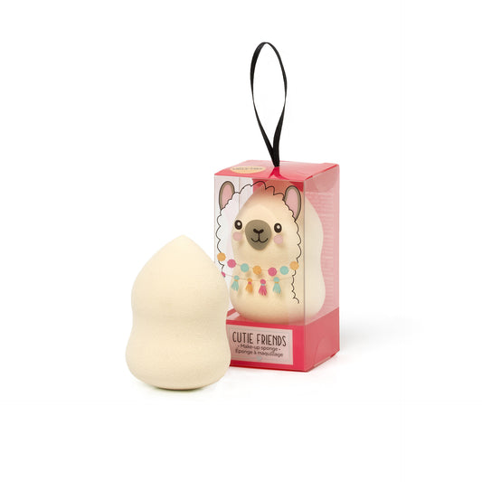 MAKE-UP SPONGE - CUTIE FRIENDS - IVORY - LLAMA / PACK DE 8