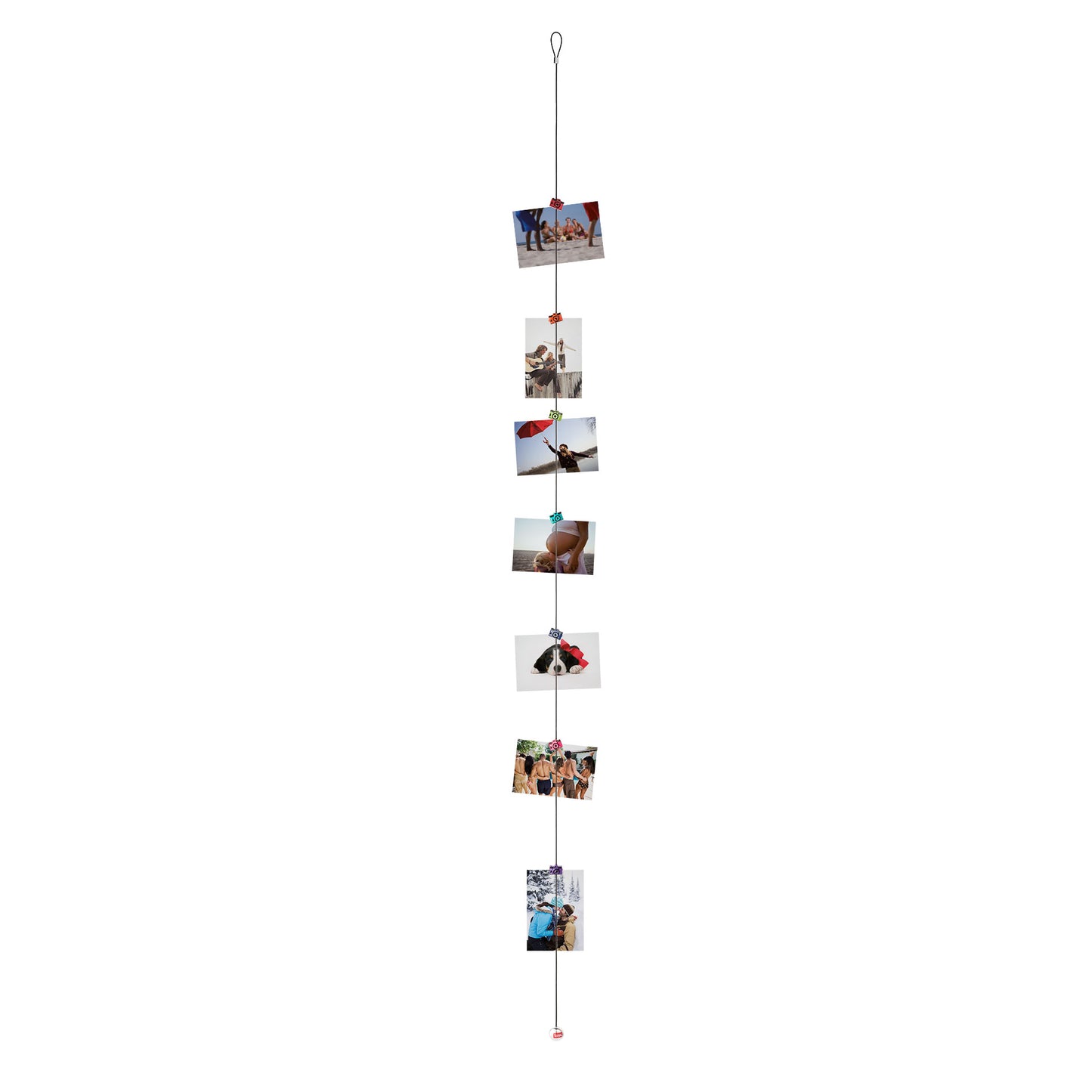 MAGNETIC WIRE PHOTO HOLDER - CAMERA / PACK DE 3