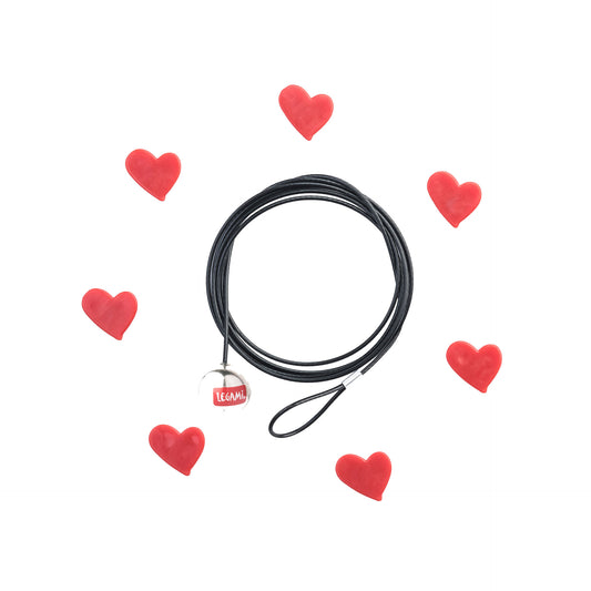 MAGNETIC WIRE PHOTO HOLDER - HEART / PACK DE 3