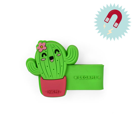MAGNETIC CLIP - CACTUS / PACK DE 6
