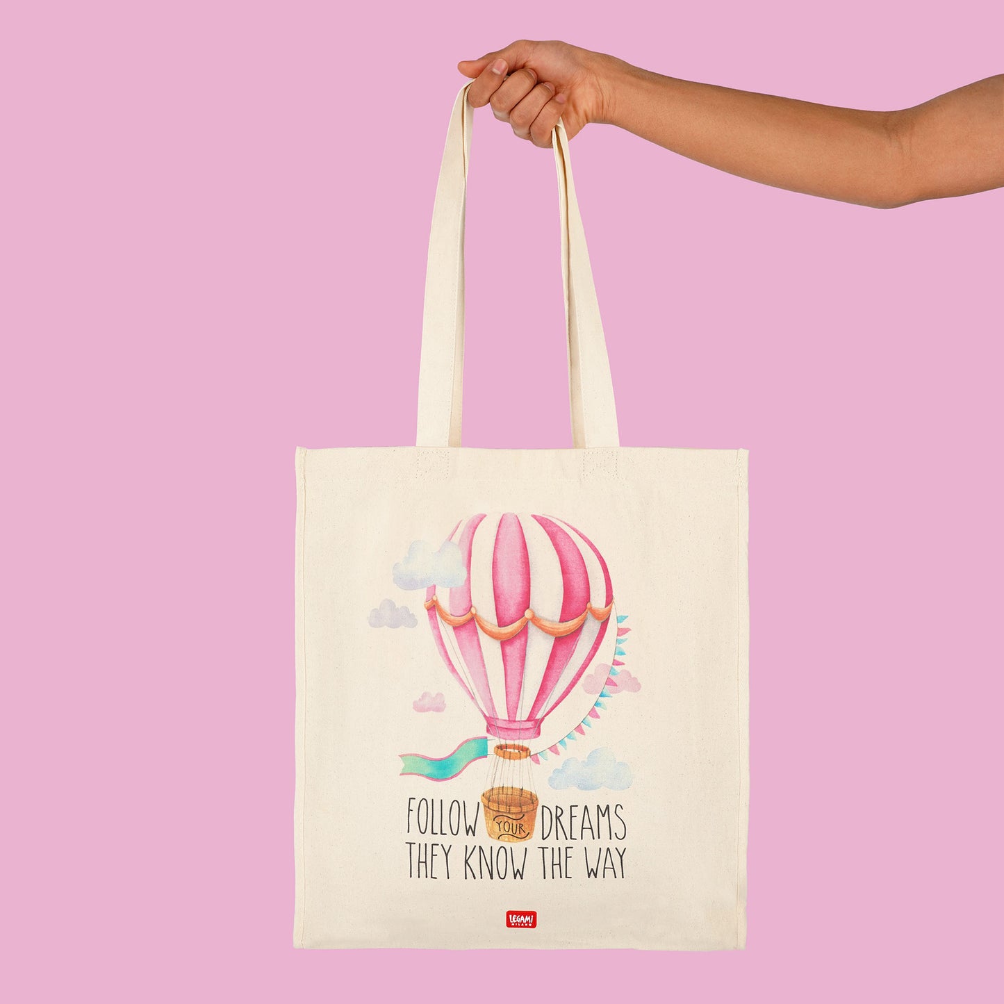 COTTON BAG - TOTE BAG - AIR BALLOON / PACK DE 3