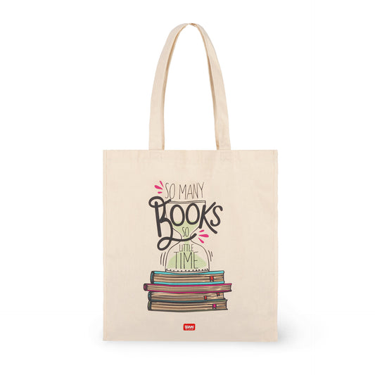 COTTON BAG - TOTE BAG - BOOK LOVER / PACK DE 3