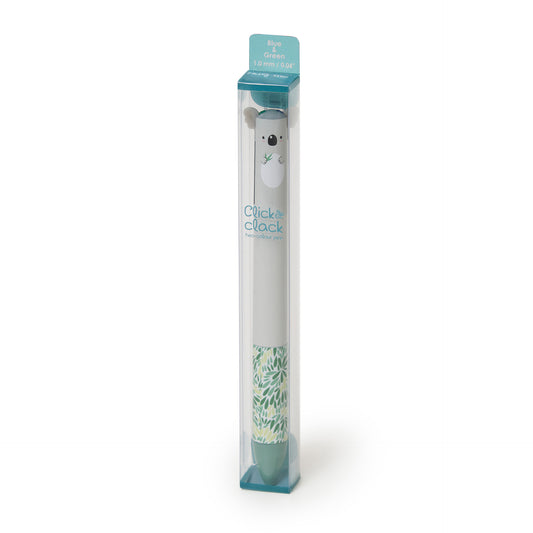 TWO-COLOUR BALLPOINT PEN - CLICK&CLACK - KOALA / PACK DE 12