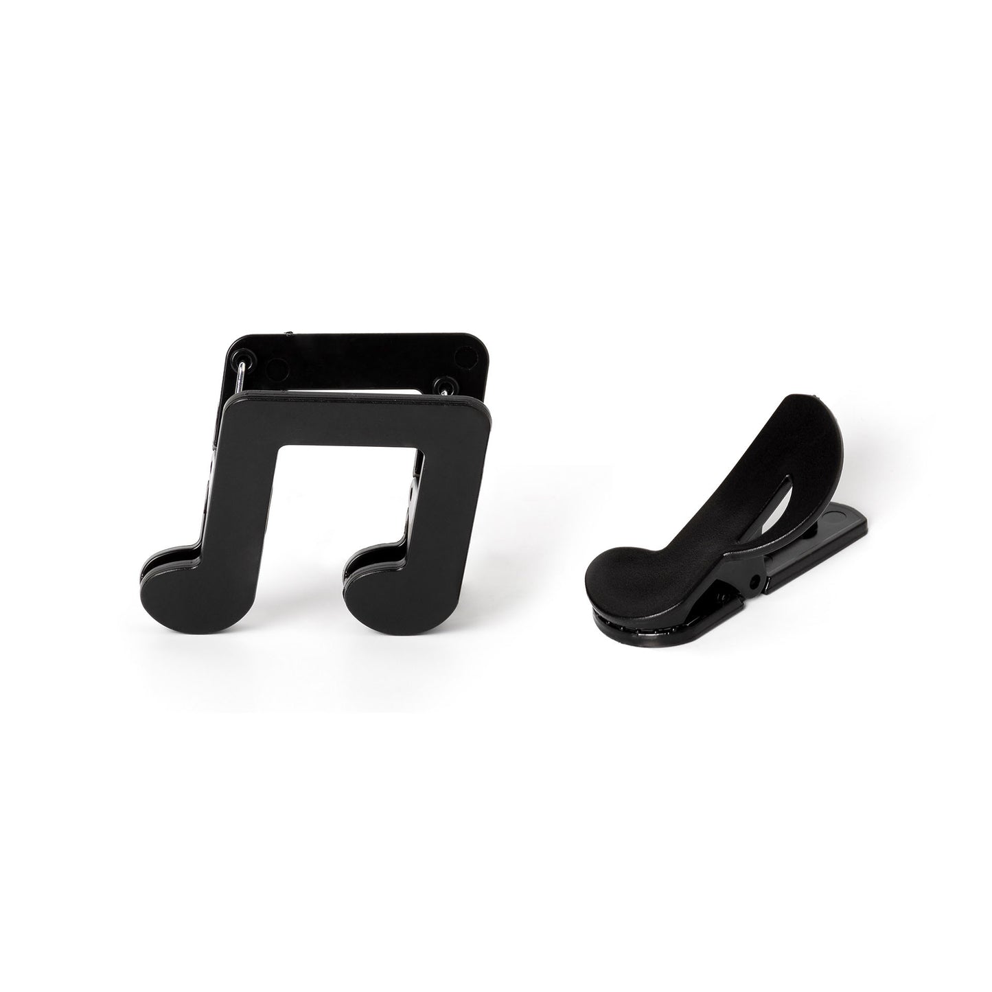 SET OF 6 BAG CLIPS - BAG CLIPS - MUSICAL NOTE / PACK DE 6