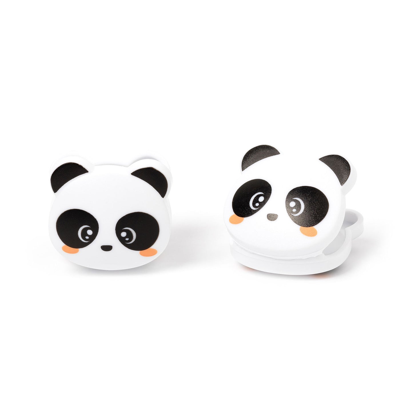 SET OF 6 BAG CLIPS - BAG CLIPS - PANDA / PACK DE 6