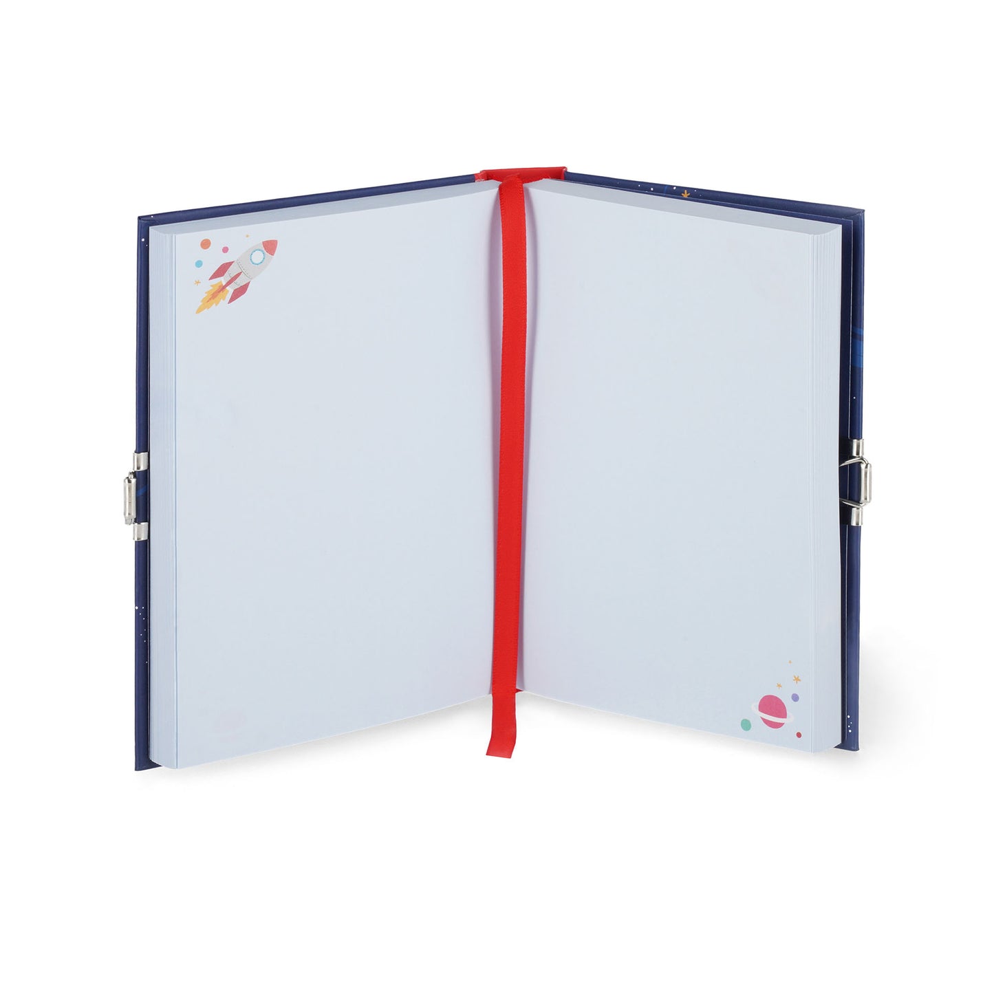 SECRET DIARY WITH PADLOCK - MY SECRET DIARY - SPACE / PACK DE 2