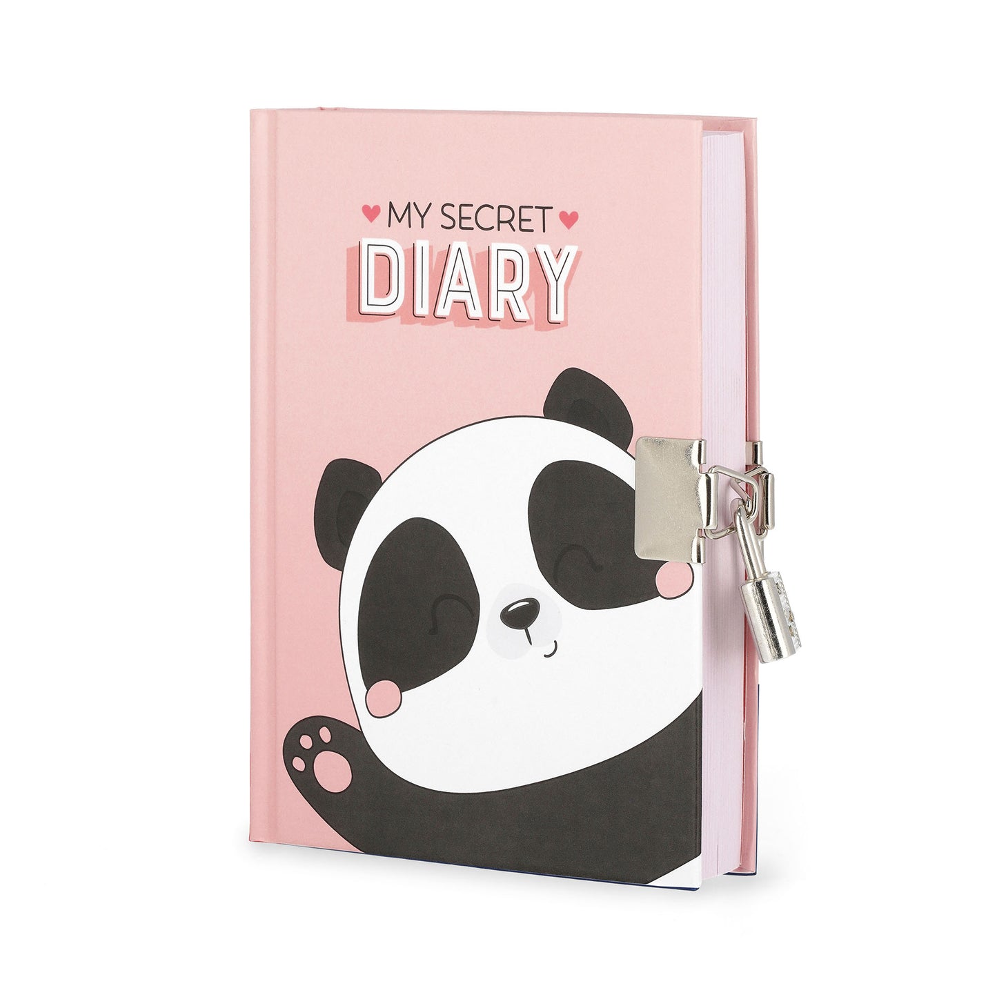 SECRET DIARY WITH PADLOCK - MY SECRET DIARY - PANDA / PACK DE 2