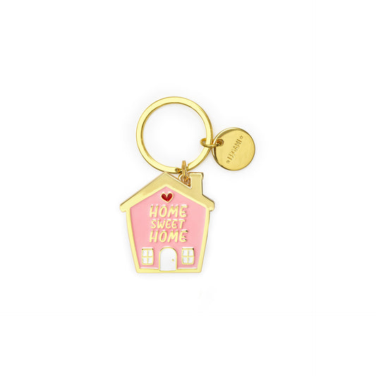 ENAMEL KEY RING - WHAT A KEY RING - HOUSE / PACK DE 3