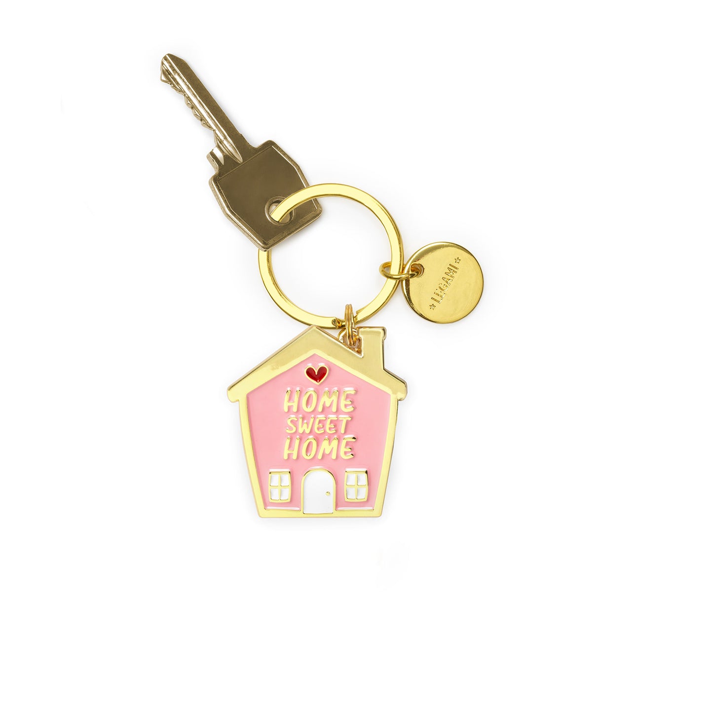 ENAMEL KEY RING - WHAT A KEY RING - HOUSE / PACK DE 3