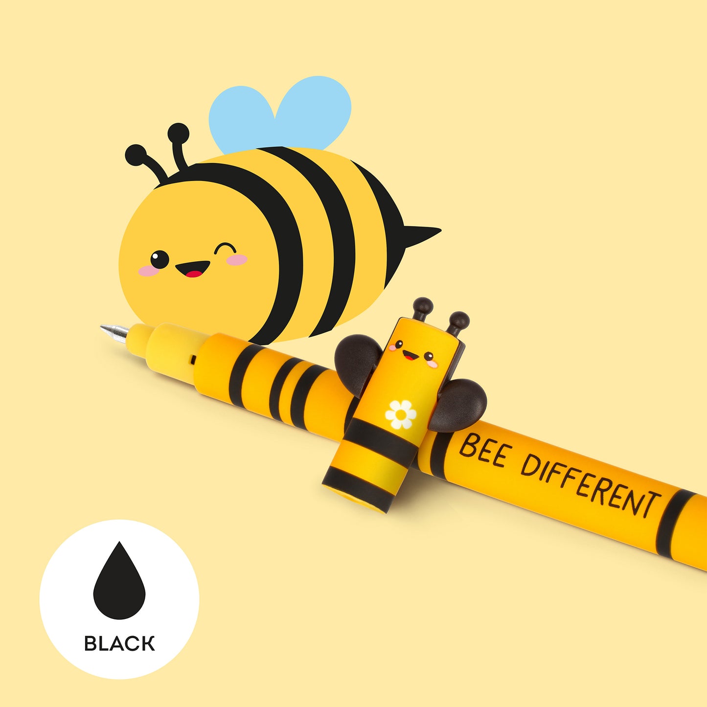 ERASABLE GEL PEN - ERASABLE PEN - BEE / PACK DE 30