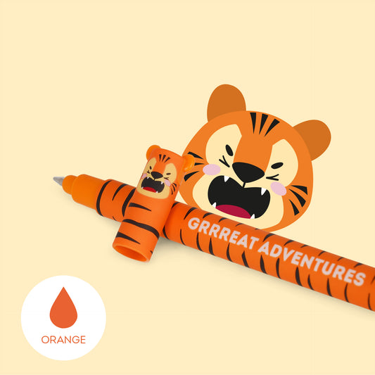 ERASABLE GEL PEN - ERASABLE PEN - TIGER / PACK DE 30