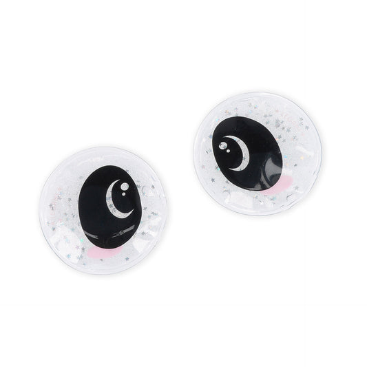 REUSABLE COOLING EYE PADS - CHILL OUT - PANDA / PACK DE 10