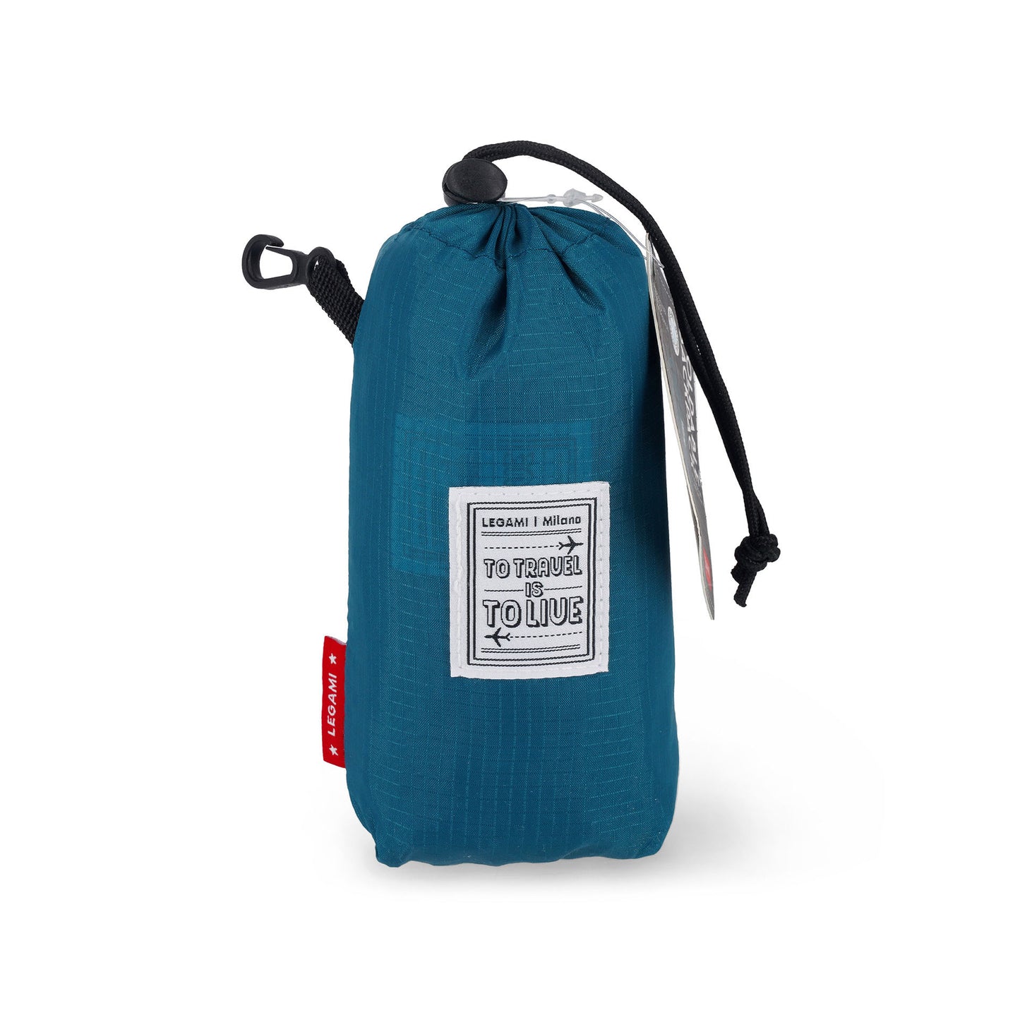 FOLDABLE BACKPACK - PETROL BLUE / PACK DE 4