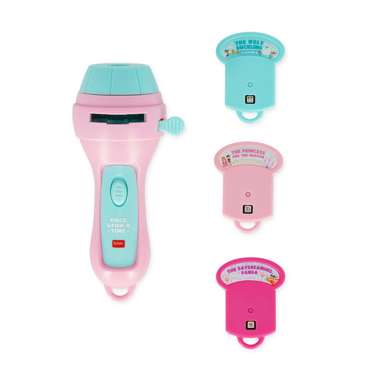 STORY PROJECTOR FLASHLIGHT - ONCE UPON A TIME - PINK / PACK DE 4