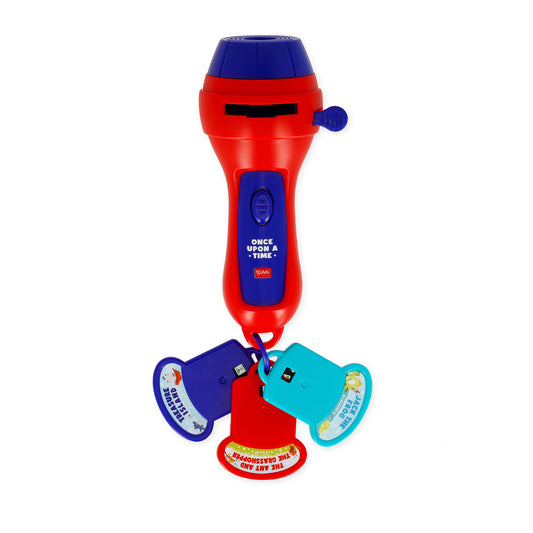 STORY PROJECTOR FLASHLIGHT - ONCE UPON A TIME - RED / PACK DE 4