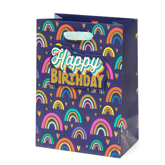 GIFT BAG - MEDIUM - RAINBOW / PACK DE 3