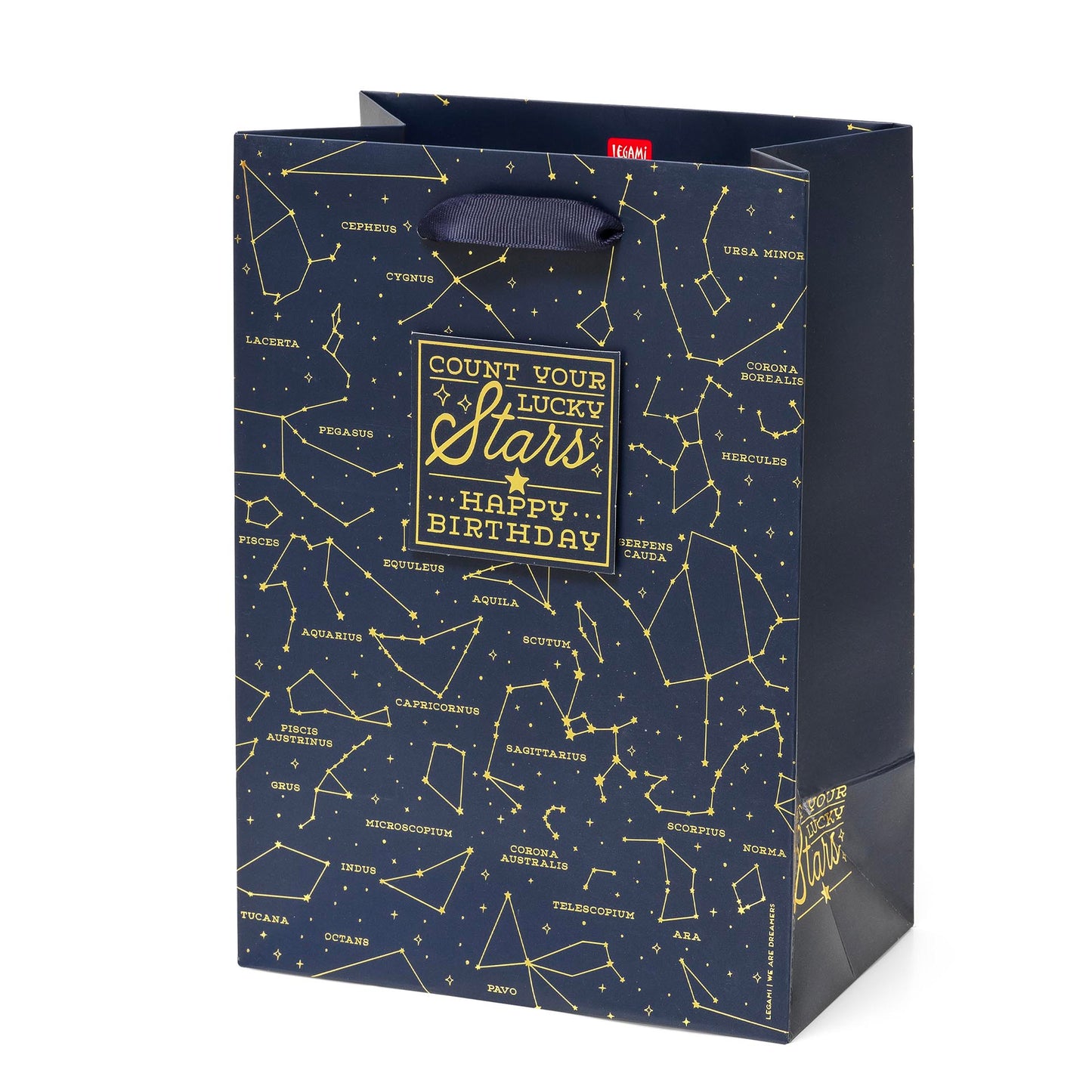GIFT BAG - MEDIUM - STARS / PACK DE 3