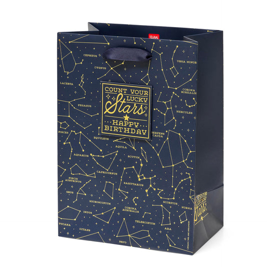 GIFT BAG - MEDIUM - STARS / PACK DE 3