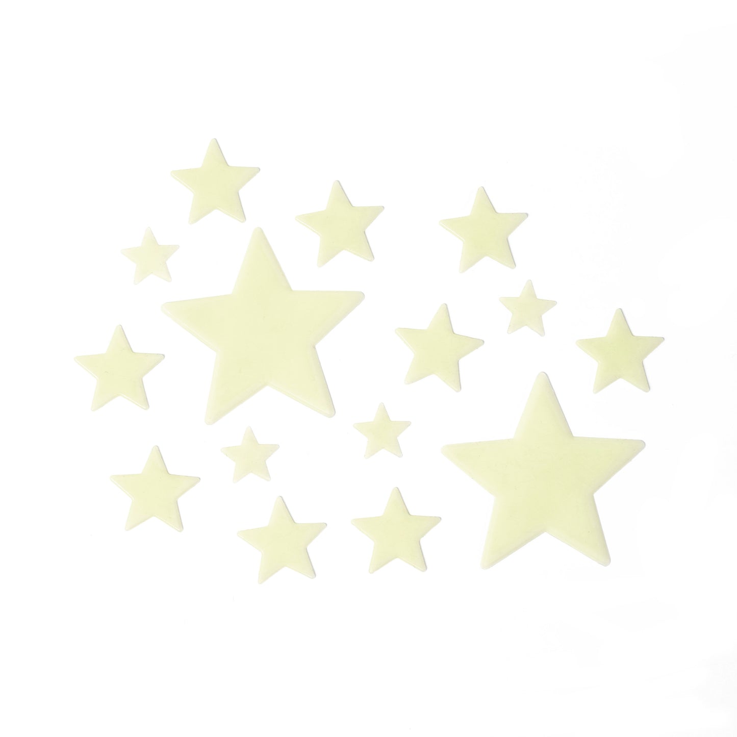 ADH. GLOW-IN-THE-DARK STARS - SUPER STARS - SPACE / PACK DE 10