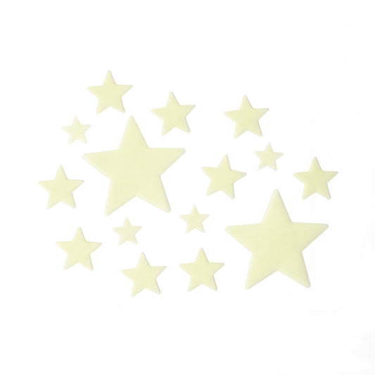 ADH. GLOW-IN-THE-DARK STARS - SUPER STARS - SPACE / PACK DE 10