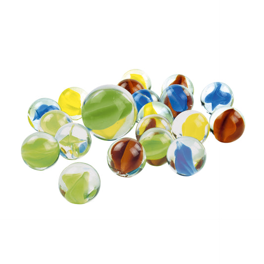 GLASS MARBLES / PACK DE 12