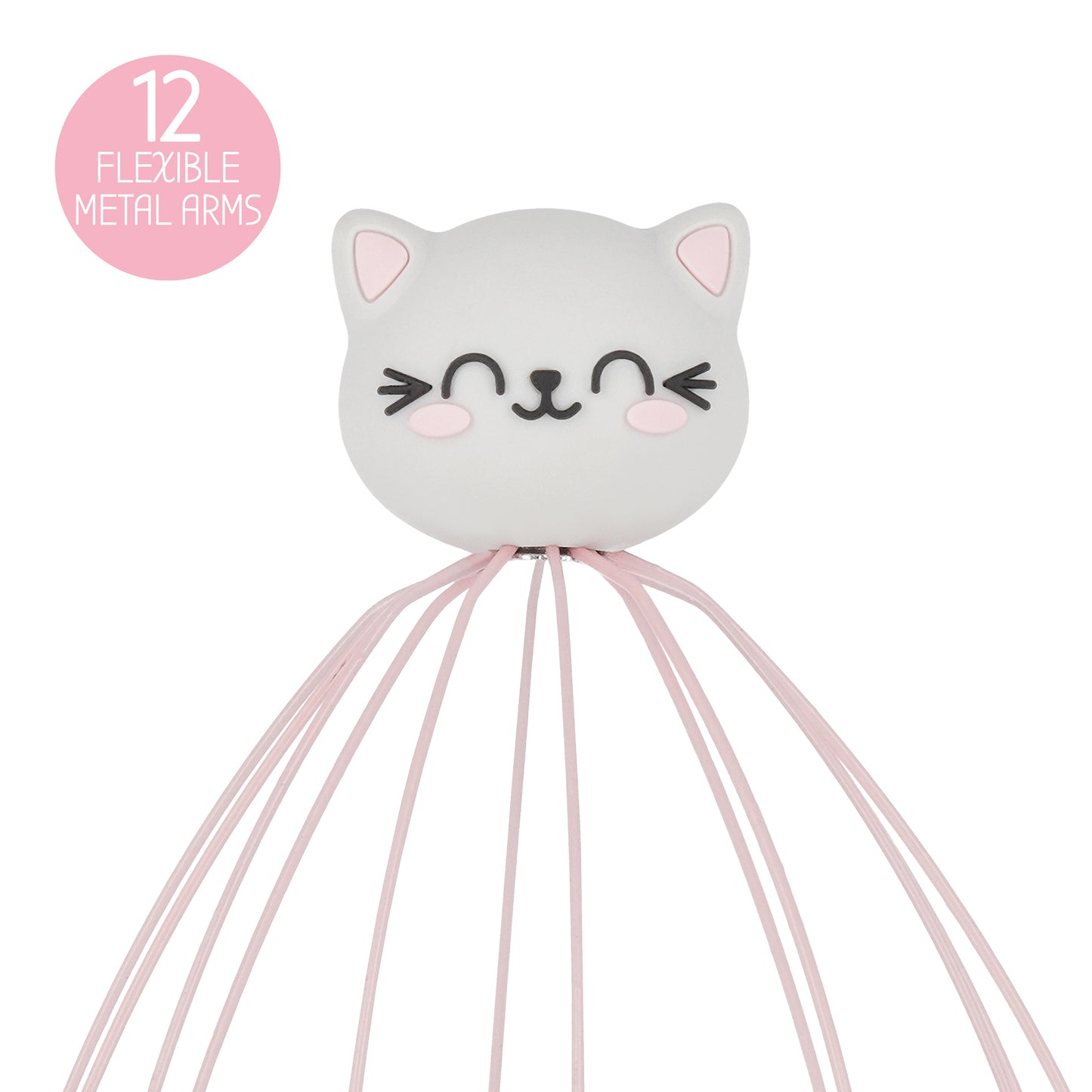HEAD MASSAGER - PEACE OF MIND - KITTY / PACK DE 6