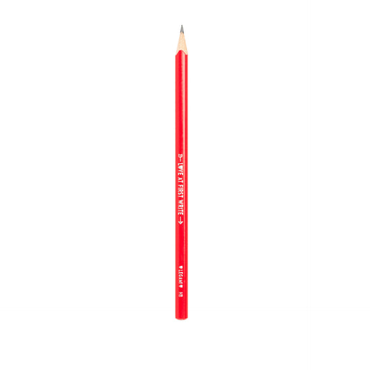 HEART-SHAPED PENCIL - LOVE AT FIRST WRITE - HEART / PACK DE 24