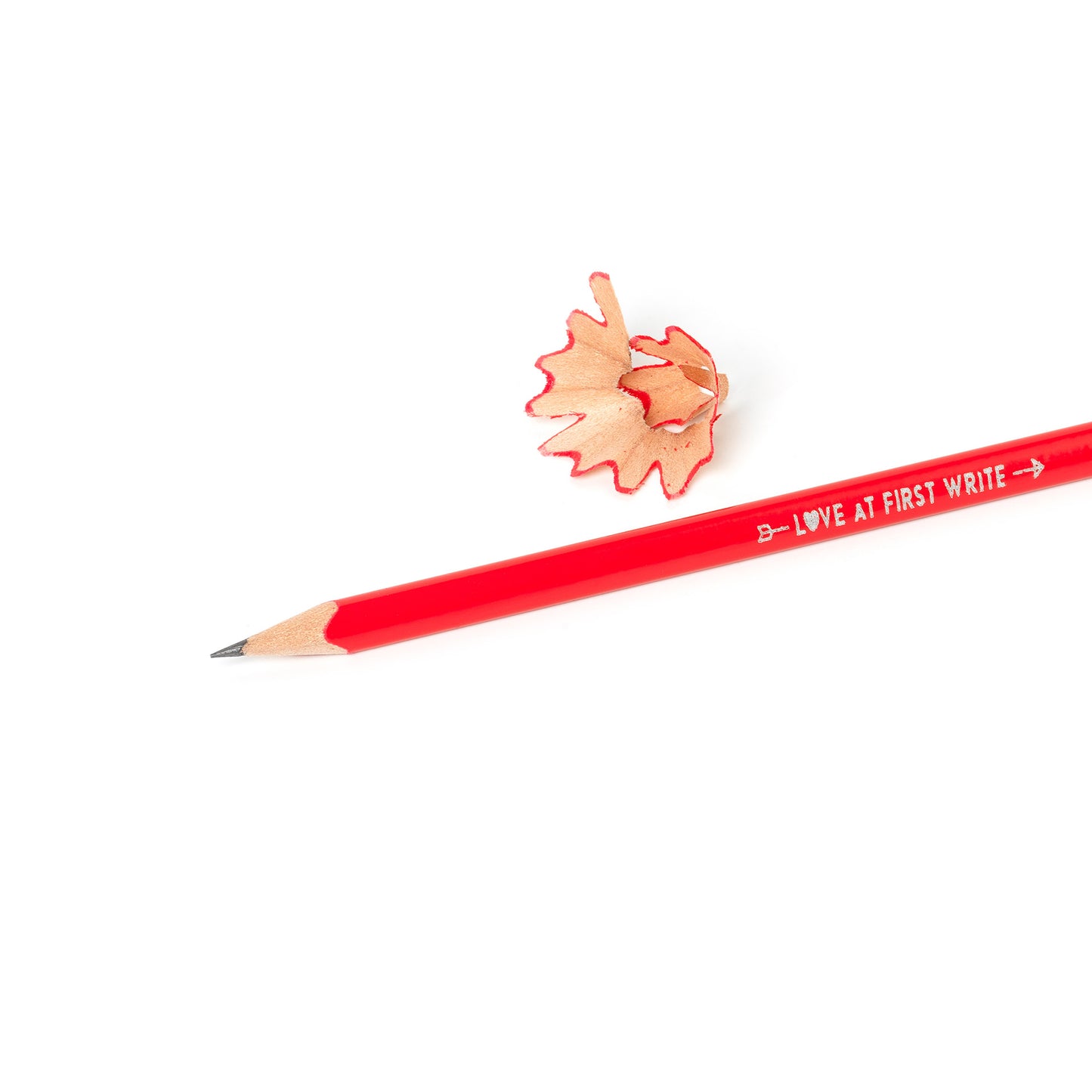HEART-SHAPED PENCIL - LOVE AT FIRST WRITE - HEART / PACK DE 24