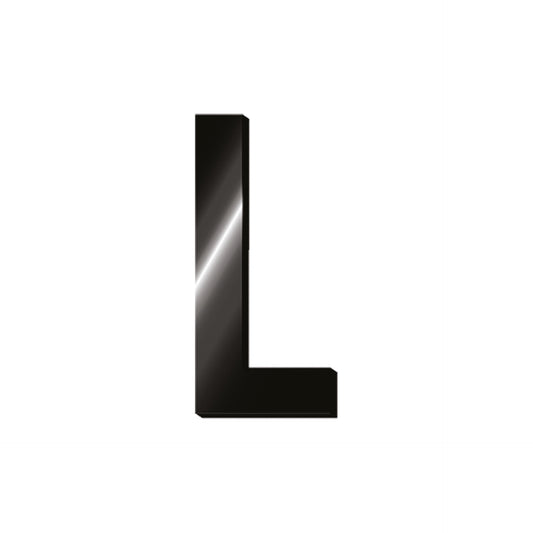 ADHESIVE METAL LETTER - MY INITIAL - L / PACK DE 2