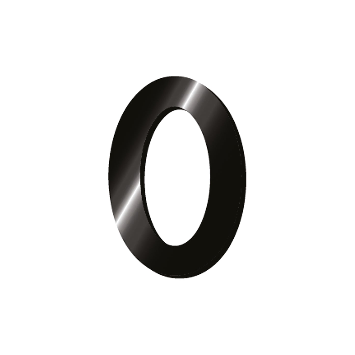 ADHESIVE METAL LETTER - MY INITIAL - O / PACK DE 2